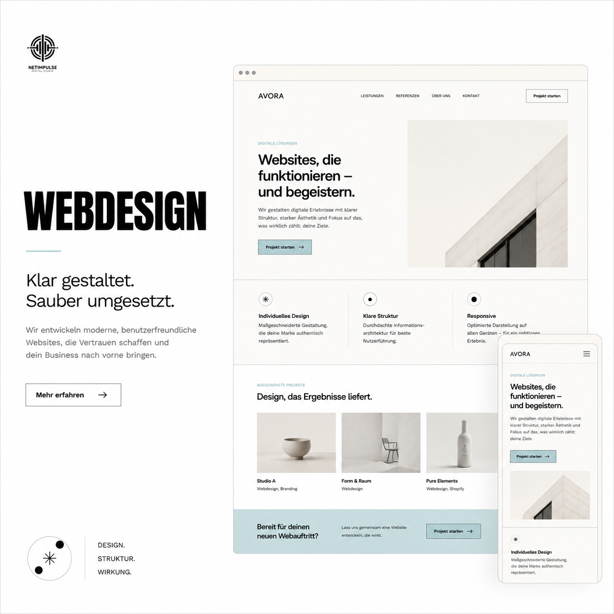 Unser Verständnis von Web Design